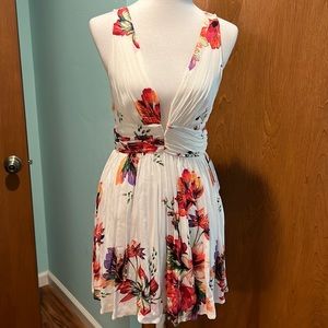 Tropical Floral Dress